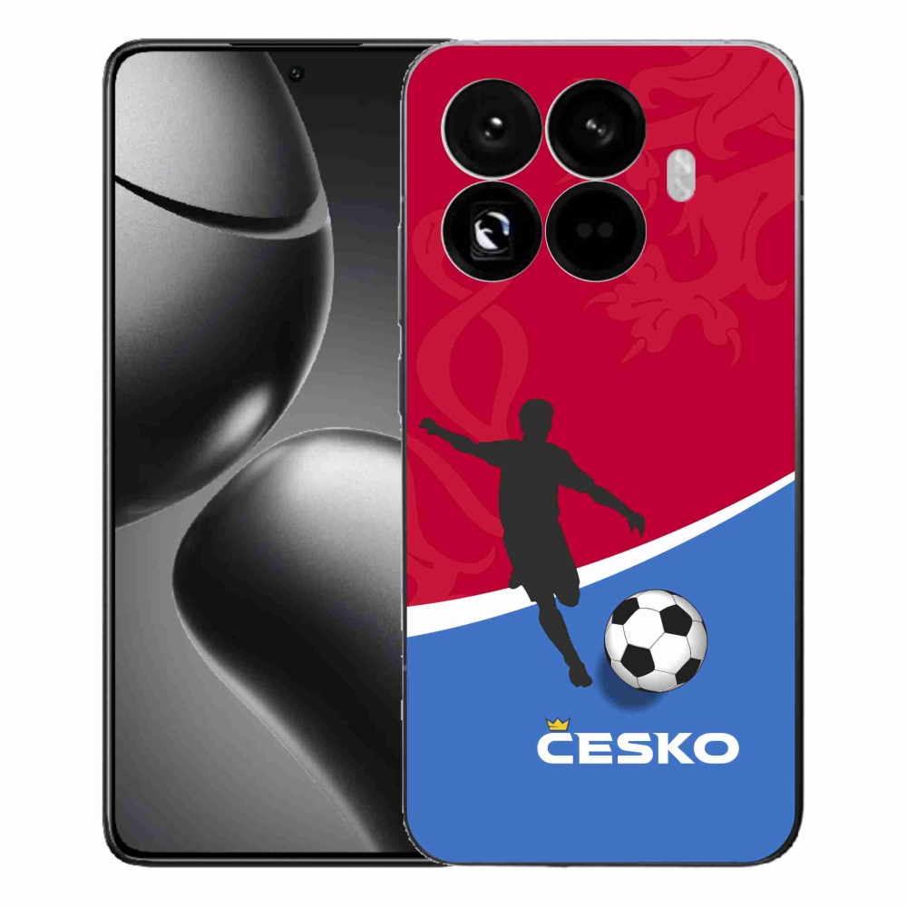 Gelový kryt mmCase na Xiaomi 15T Pro - fotbal Česko