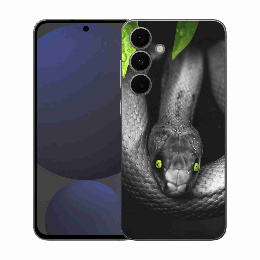 Gelový kryt mmCase na Samsung Galaxy S25 FE - had