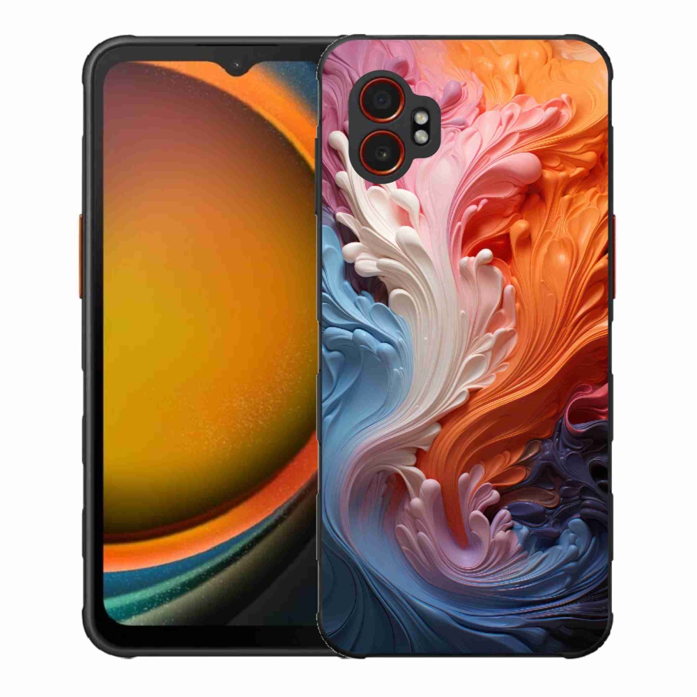Gelový kryt mmCase na Samsung Galaxy Xcover 7 Pro - abstraktní motiv 8