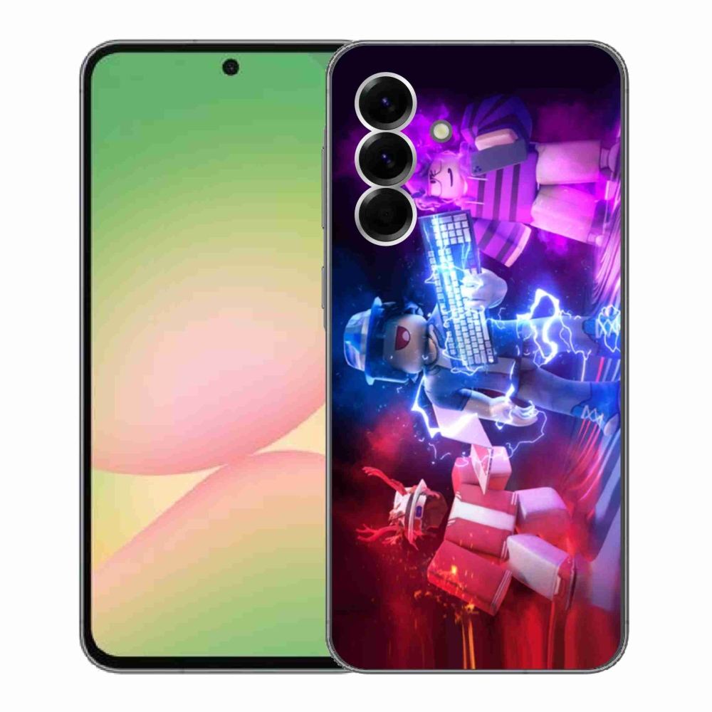Gelový kryt mmCase na Samsung Galaxy A56 5G - roblox