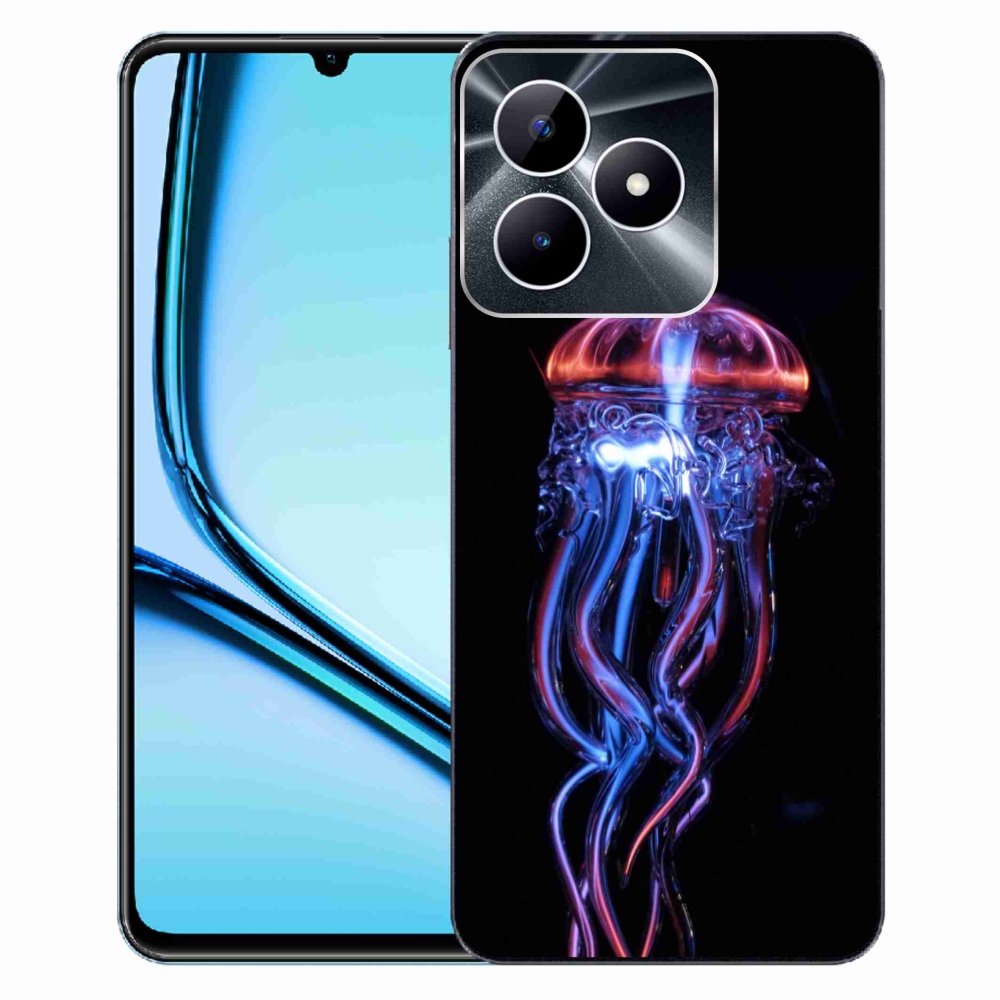 Gelový kryt mmCase na Realme Note 50 - medúza