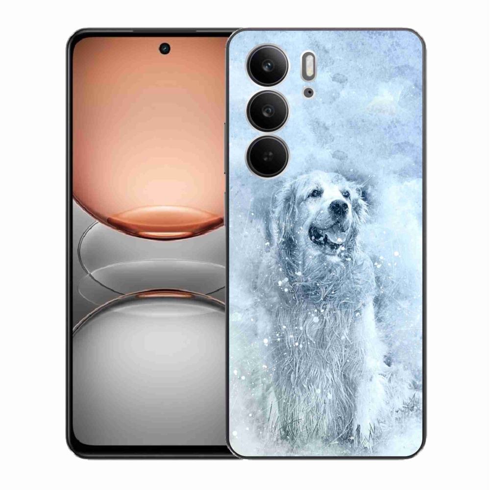 Gelový kryt mmCase na Realme C75 - retrívr