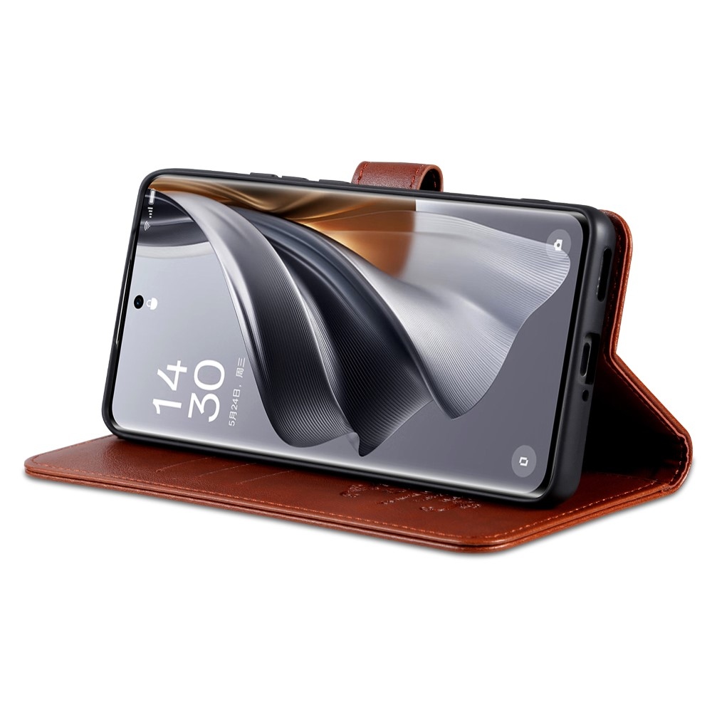 AZNS knížkové pouzdro na Huawei Pura 70 Pro - hnědé