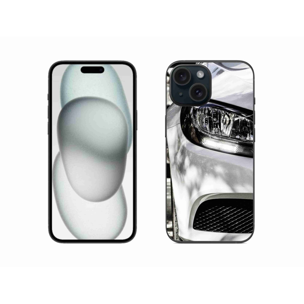 Gelový kryt mmCase na iPhone 15 - auto