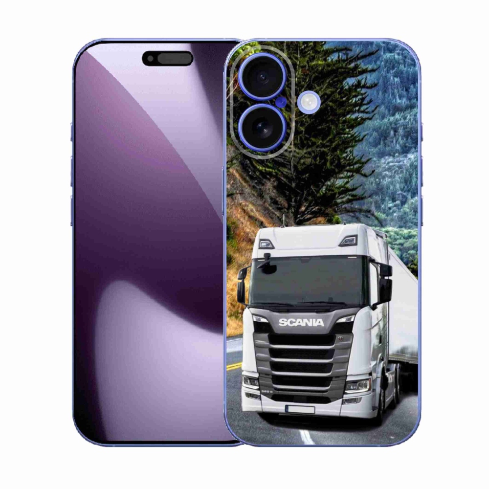 Gelový kryt mmCase na iPhone 17 - kamion 1