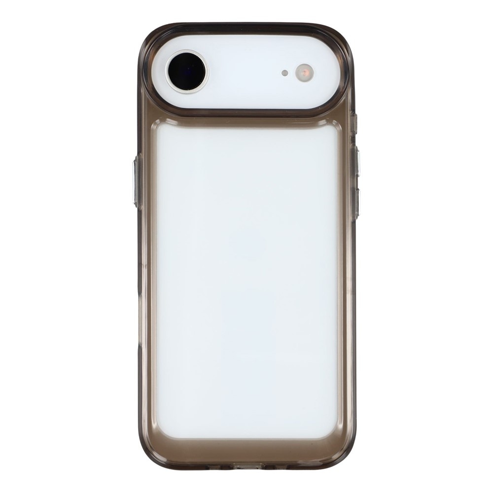 Gelový obal s pevnými zády na iPhone 17 Air - černý