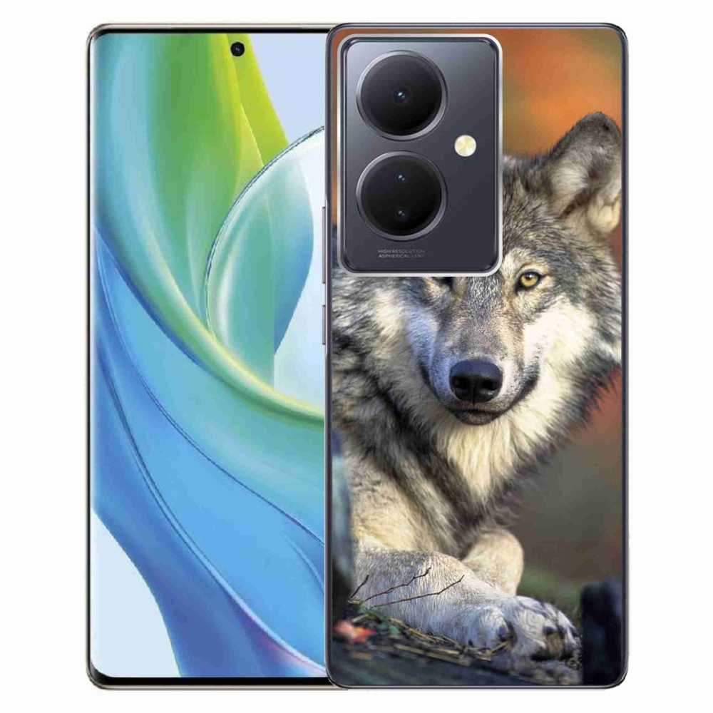 Gelový obal mmCase na Vivo V29 Lite 5G - vlk