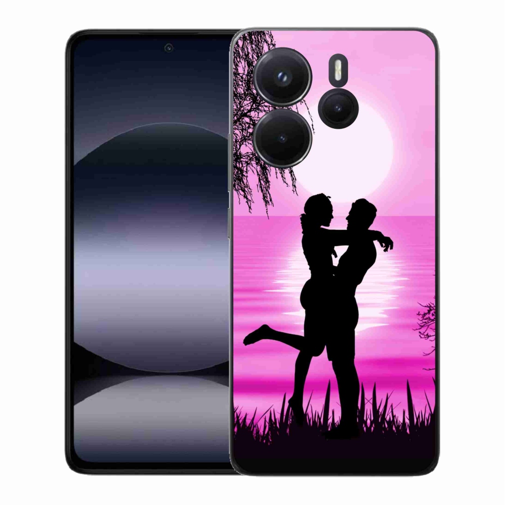 Gelový kryt mmCase na Xiaomi Redmi Note 14 - západ slunce