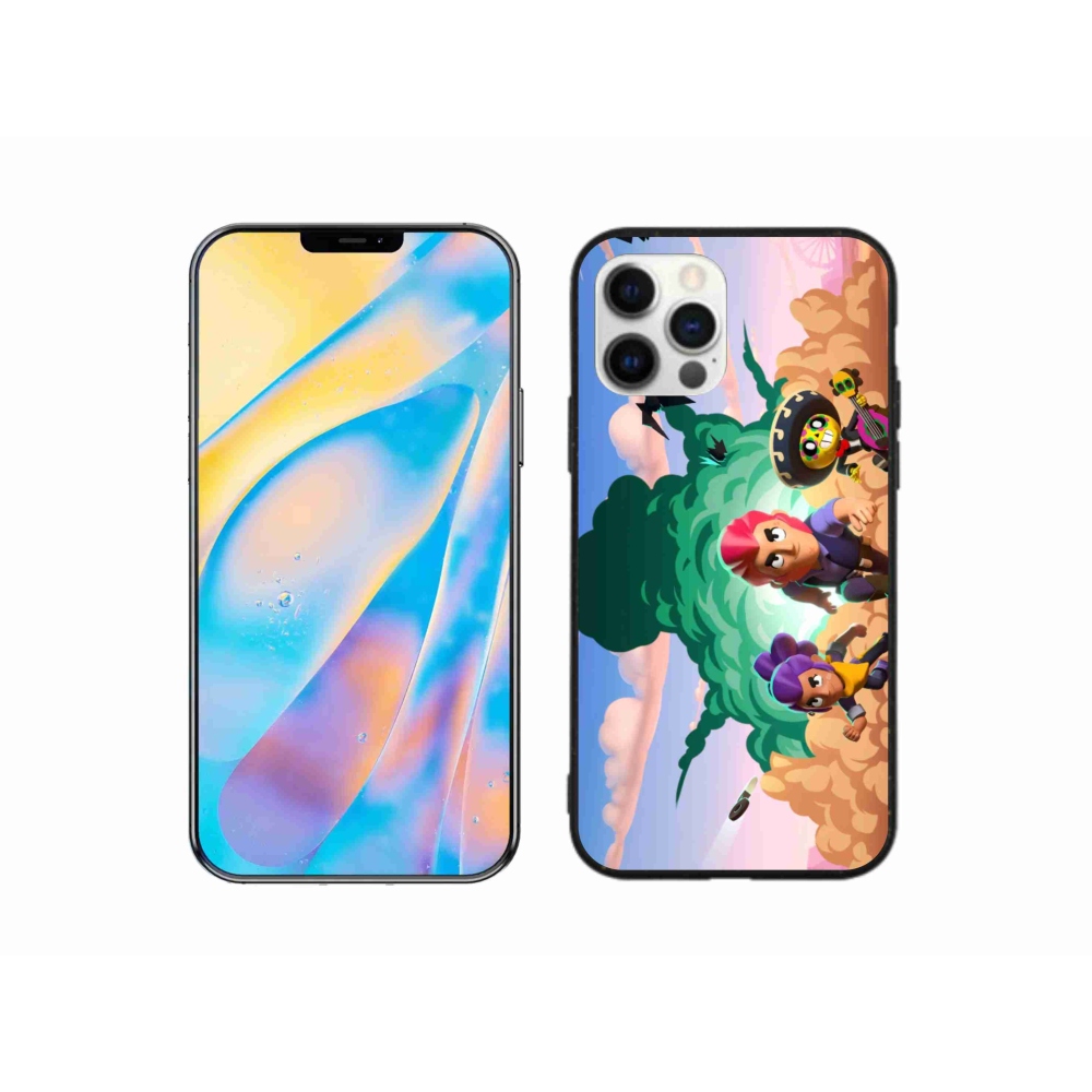Gelový kryt mmCase na iPhone 12 Pro - brawl stars
