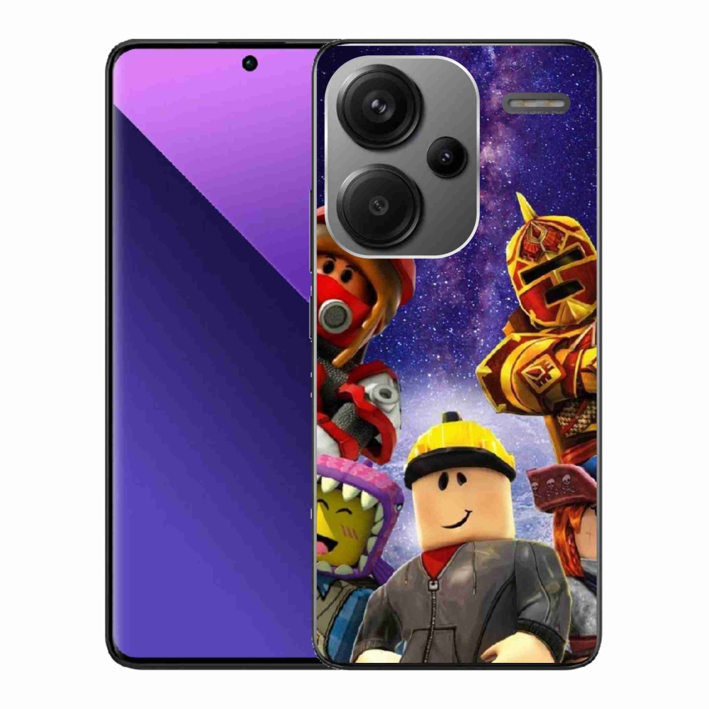 Gelový kryt mmCase na Xiaomi Redmi Note 13 Pro+ 5G - roblox 3