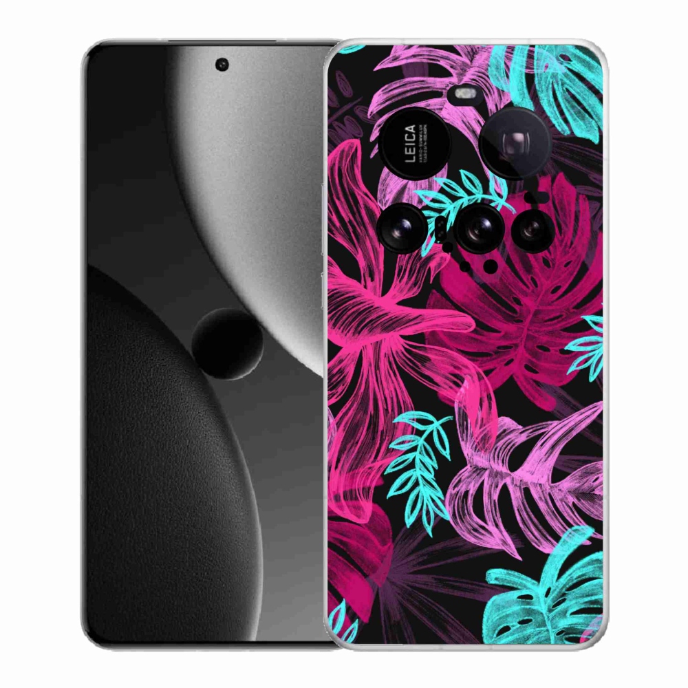 Gelový kryt mmCase na Xiaomi 15 Ultra - květiny 1