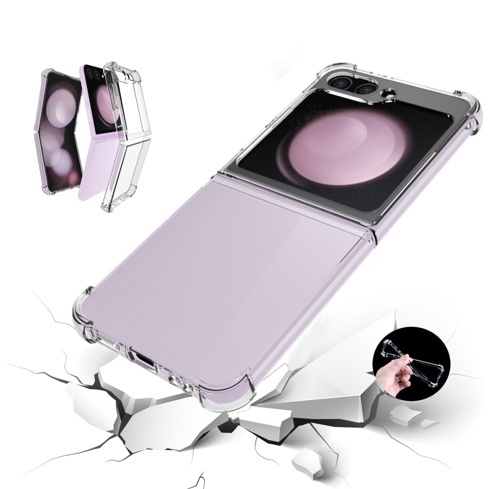 Gelový obal se zesílenými rohy na Samsung Galaxy Z Flip6 5G