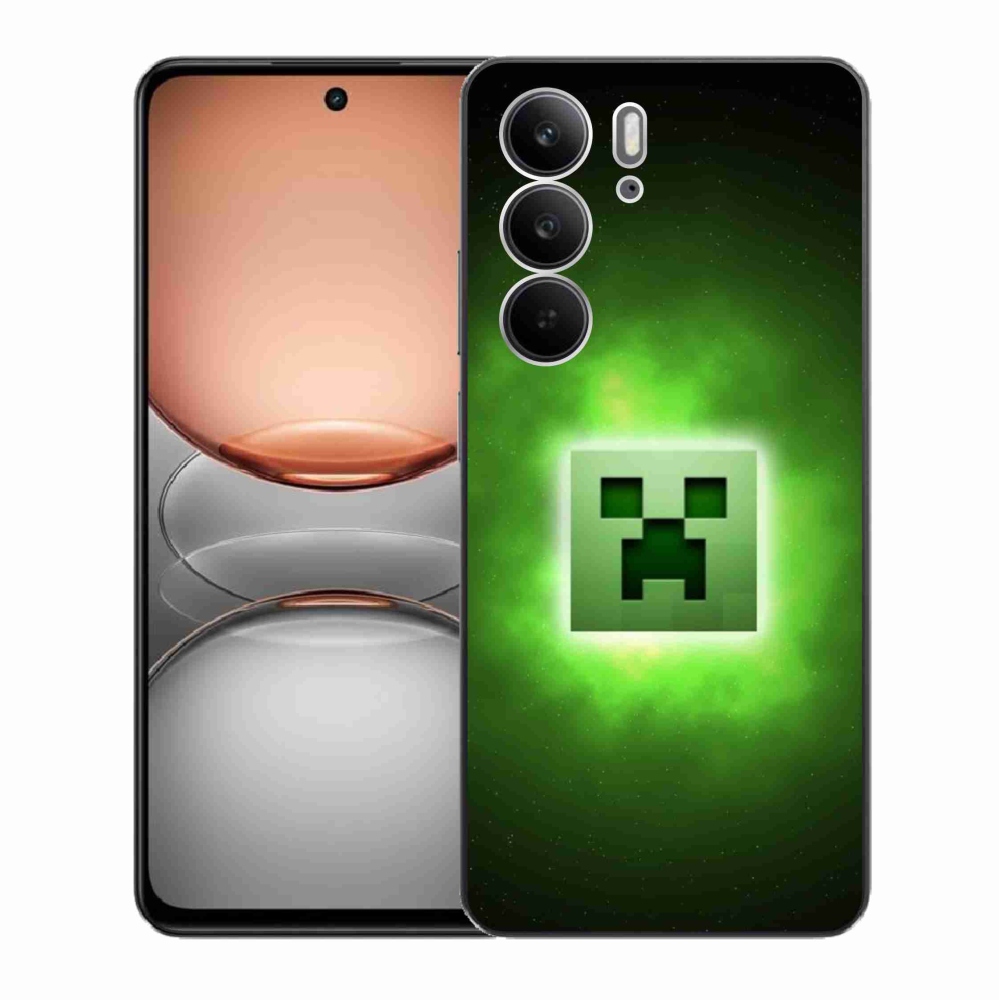 Gelový kryt mmCase na Realme C75 - minecraft