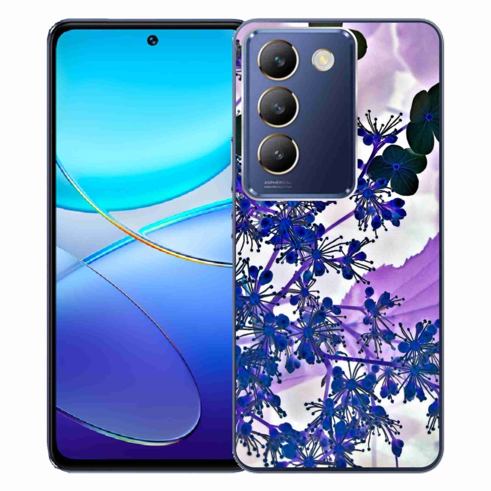Gelový kryt mmCase na Vivo V40 SE 4G/5G - květ hortenzie