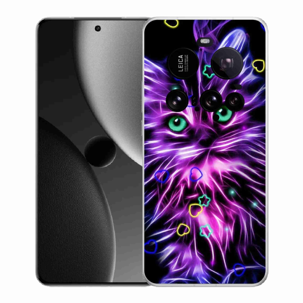 Gelový kryt mmCase na Xiaomi 15 Ultra - abstraktní kočka