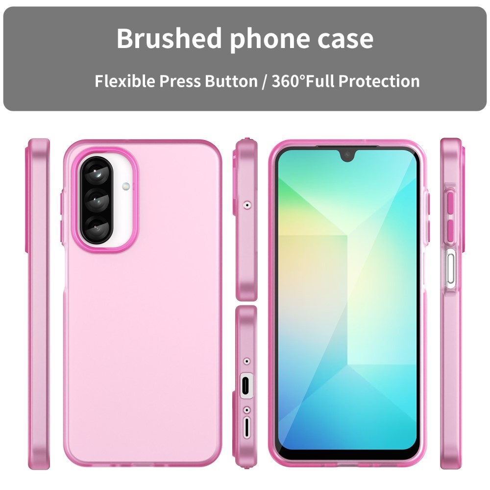 Candys matný gelový obal na Samsung Galaxy A26 5G - rose
