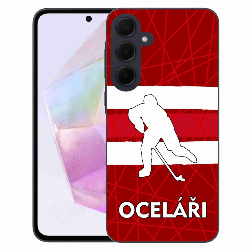 Gelový kryt mmCase na Samsung Galaxy A35 5G - Oceláři