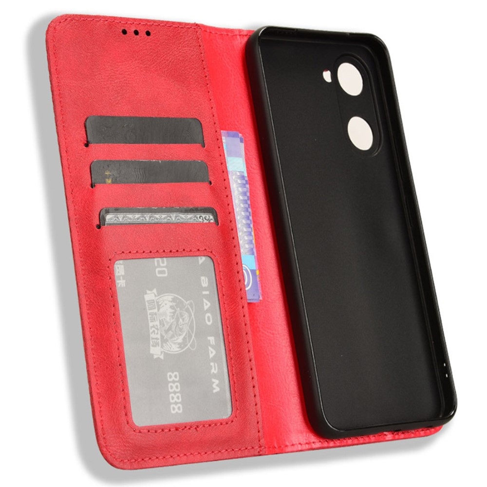 Case knížkové pouzdro na Vivo Y28s 5G - červené