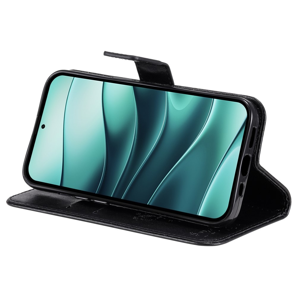 Trees knížkové pouzdro na Xiaomi Redmi Note 14 5G - černé
