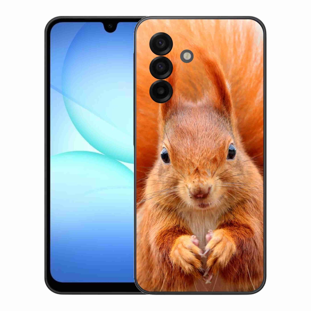Gelový kryt mmCase na Samsung Galaxy A17 5G - veverka