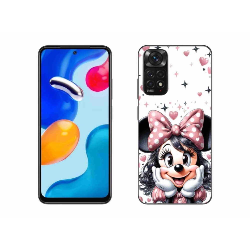 Gelový kryt mmCase na Xiaomi Redmi Note 11S 4G - minnie
