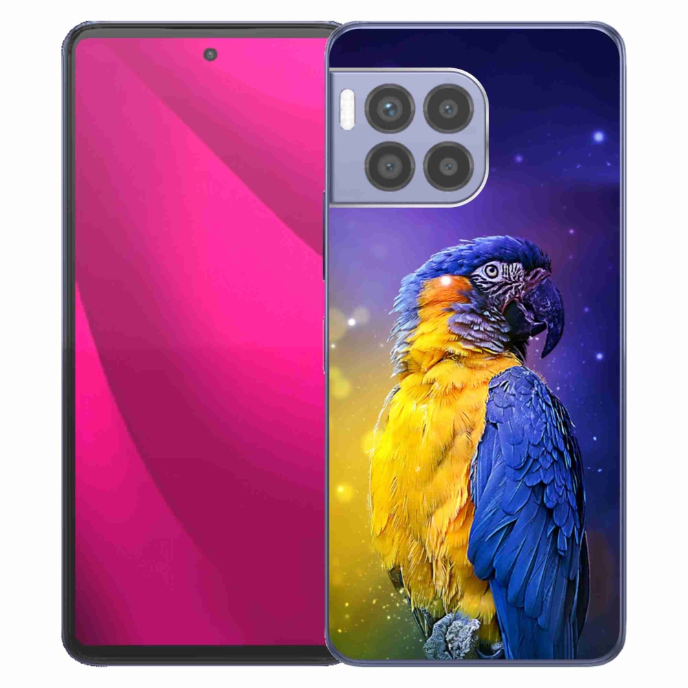 Gelový kryt mmCase na T-Mobile T Phone 2 Pro - papoušek ara 1
