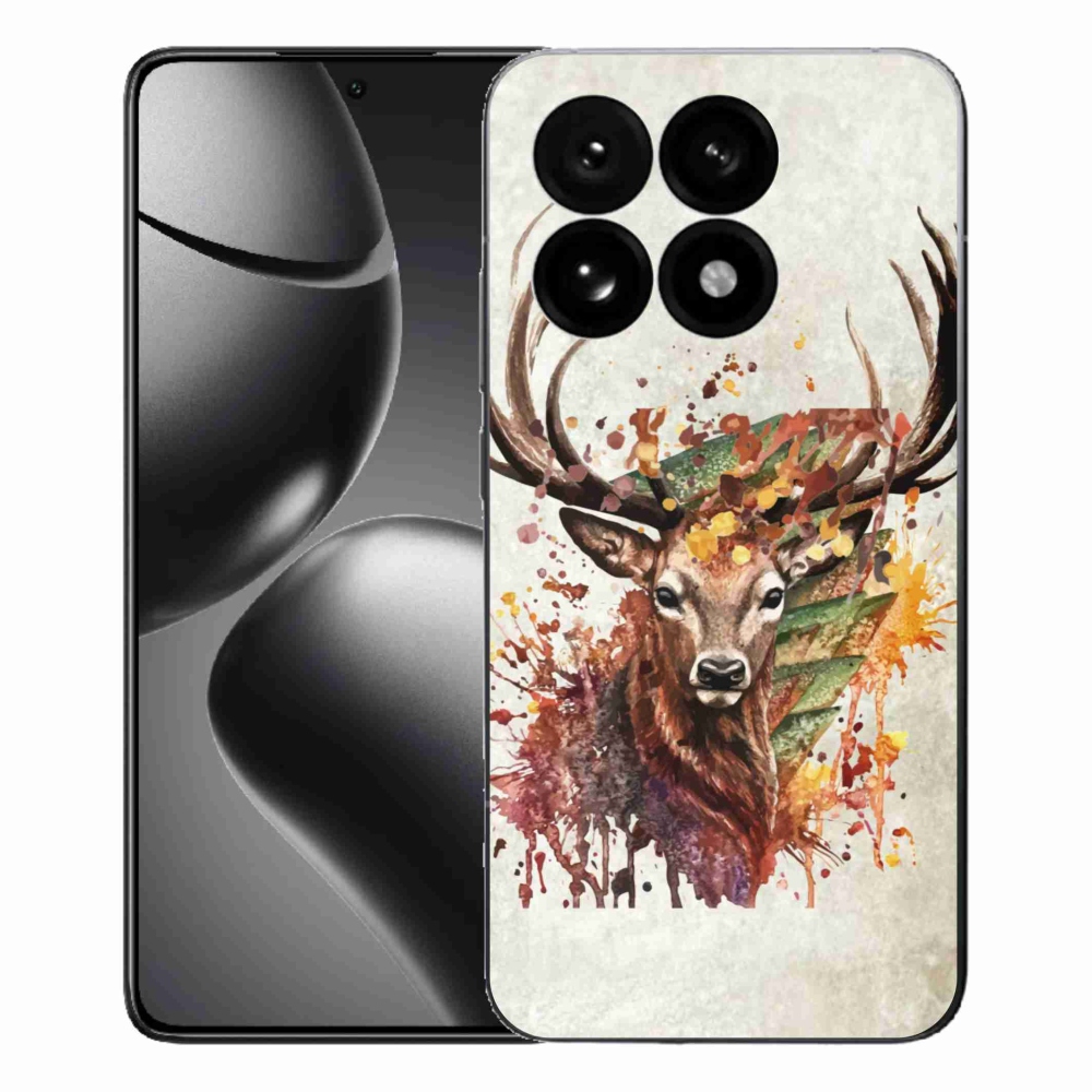 Gelový kryt mmCase na Xiaomi 15T - jelen 1