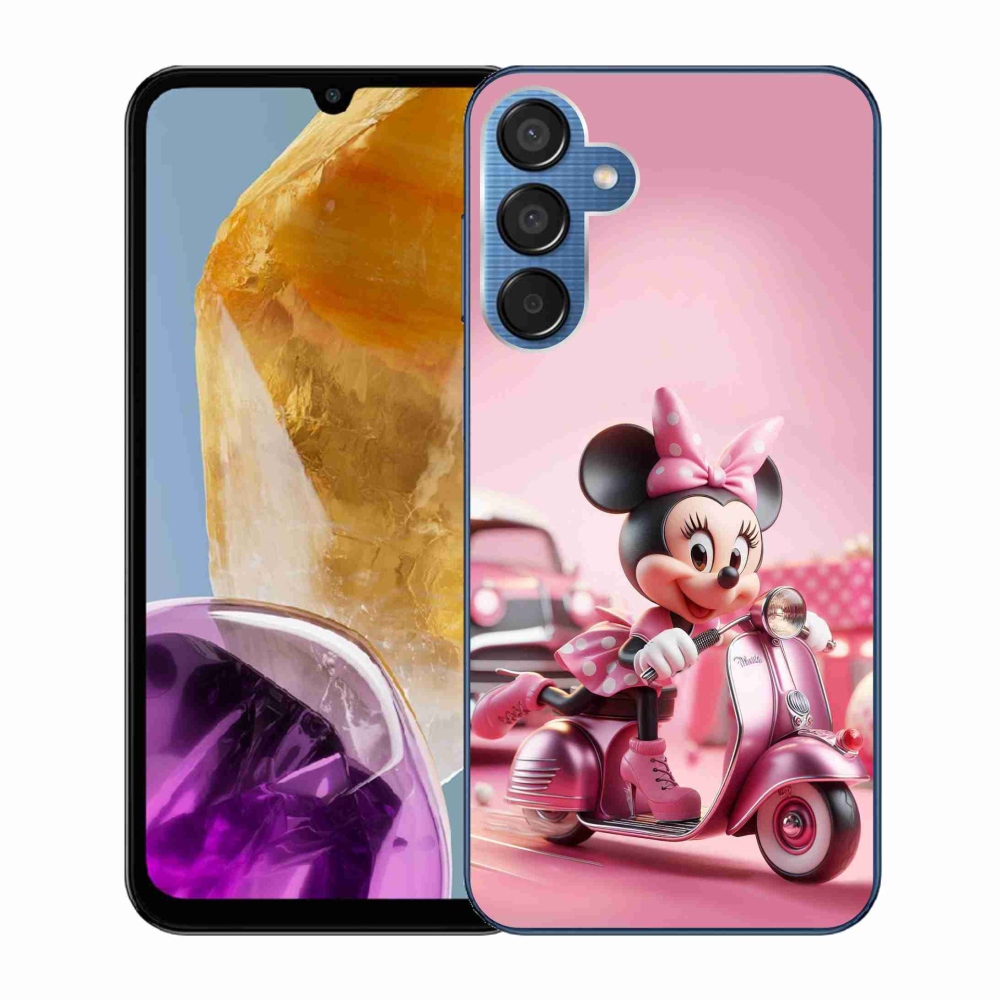 Gelový kryt mmCase na Samsung Galaxy M15 5G - minnie 1