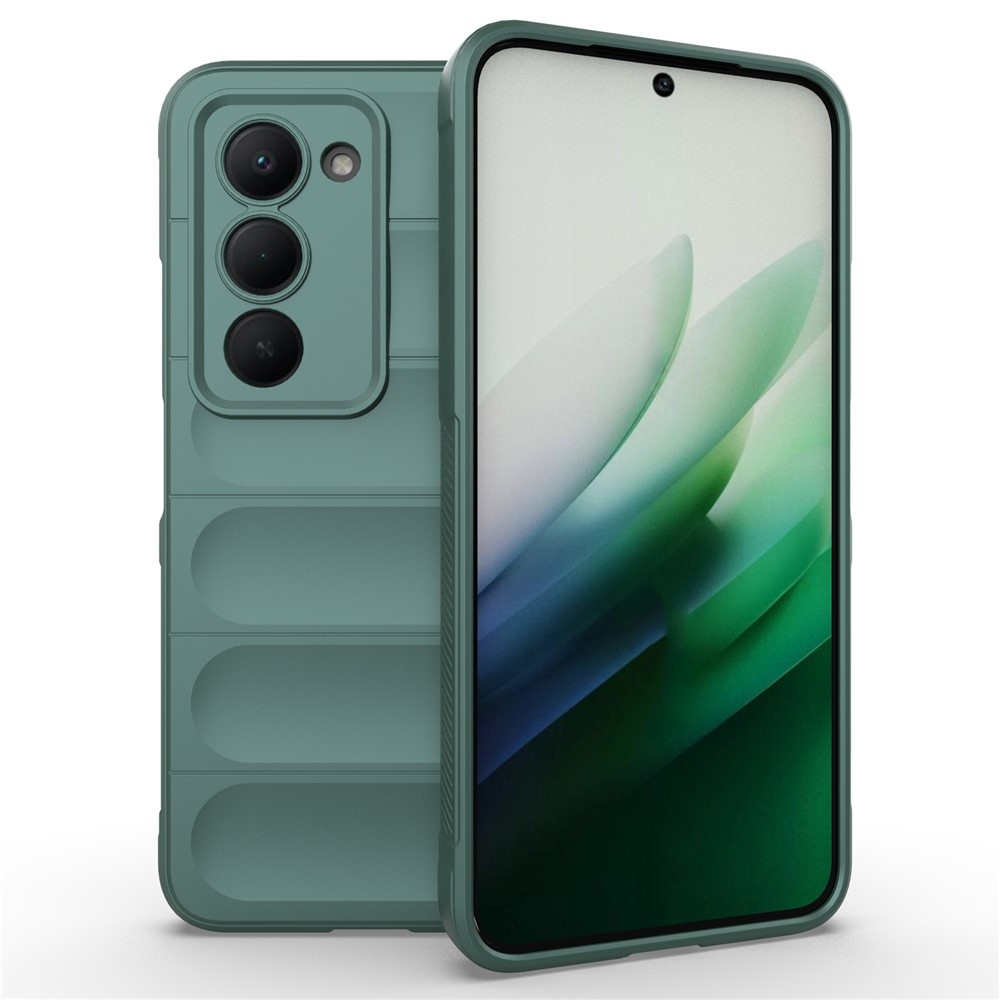 Rugg odolný gelový obal na Xiaomi Redmi 15 5G (169mm) - zelený