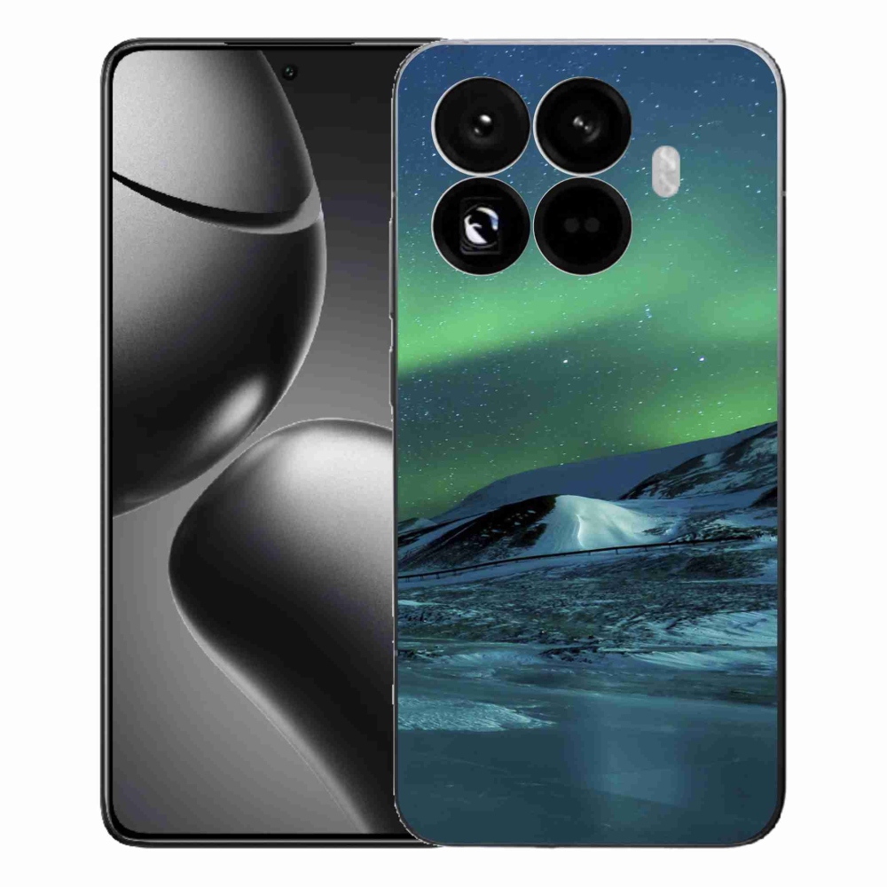 Gelový kryt mmCase na Xiaomi 15T Pro - polární záře