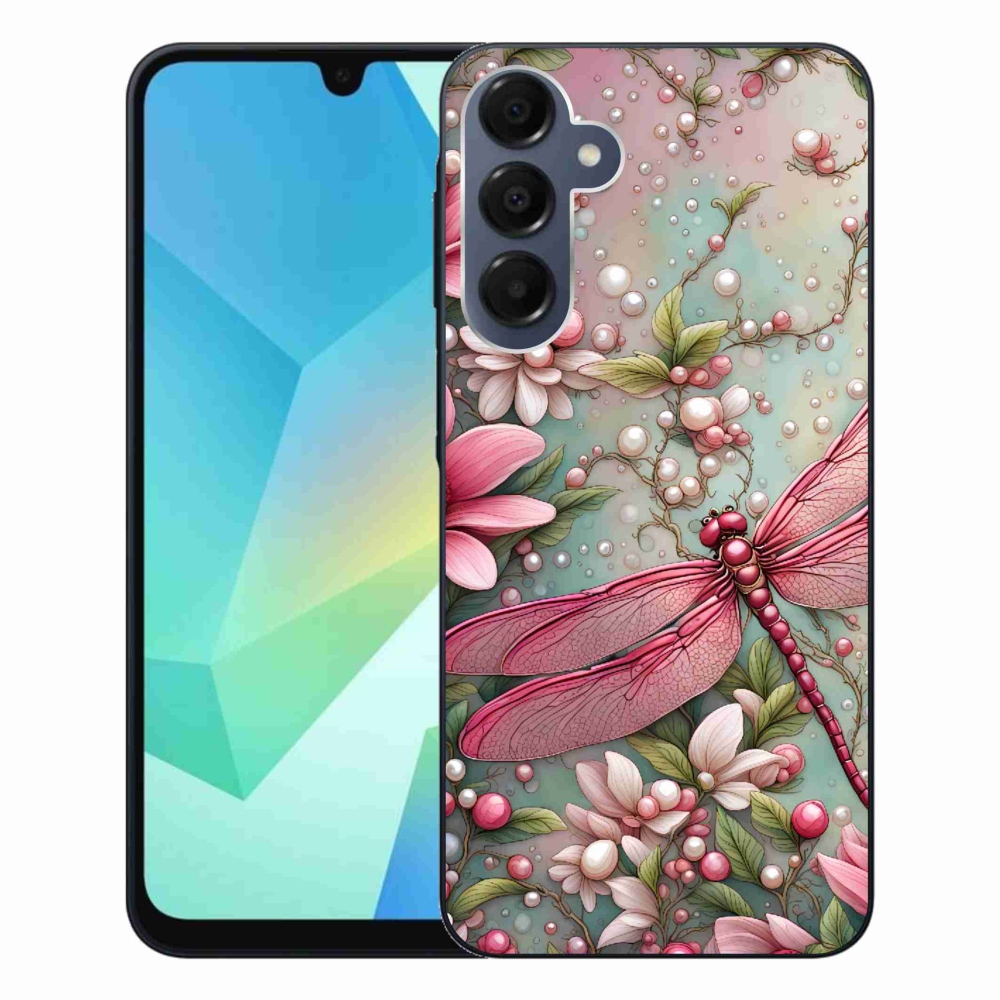 Gelový kryt mmCase na Samsung Galaxy A16 4G/5G - vážka