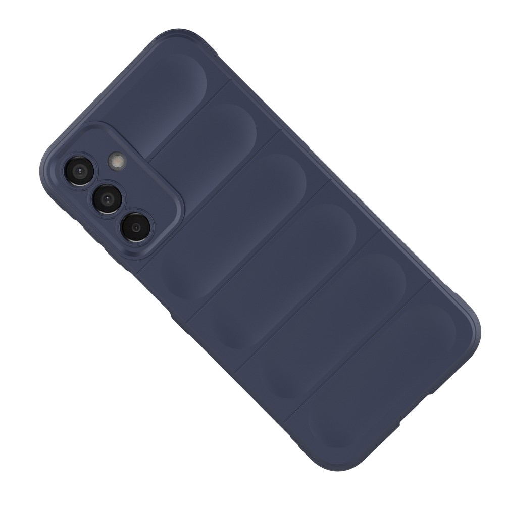 Rugg odolný gelový obal na Samsung Galaxy M15 5G - tmavěmodrý