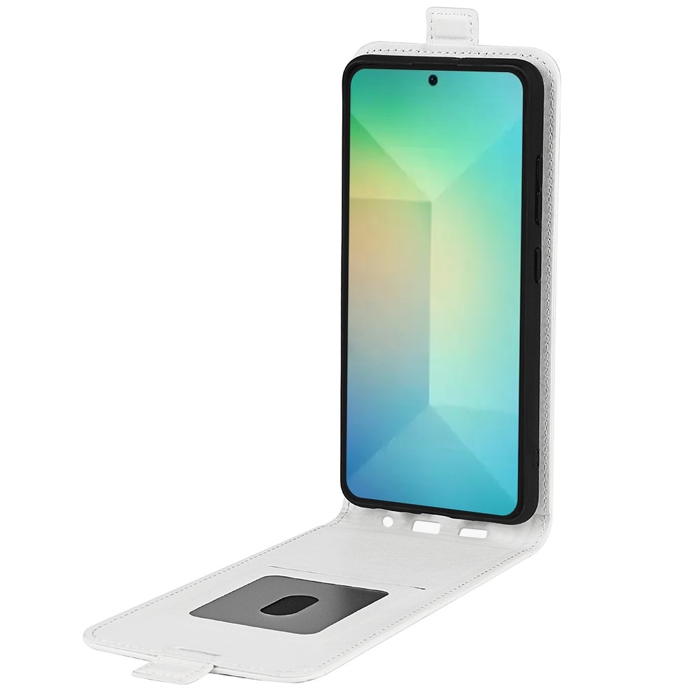 Vertical knížkové pouzdro na Samsung Galaxy S25 - bílé