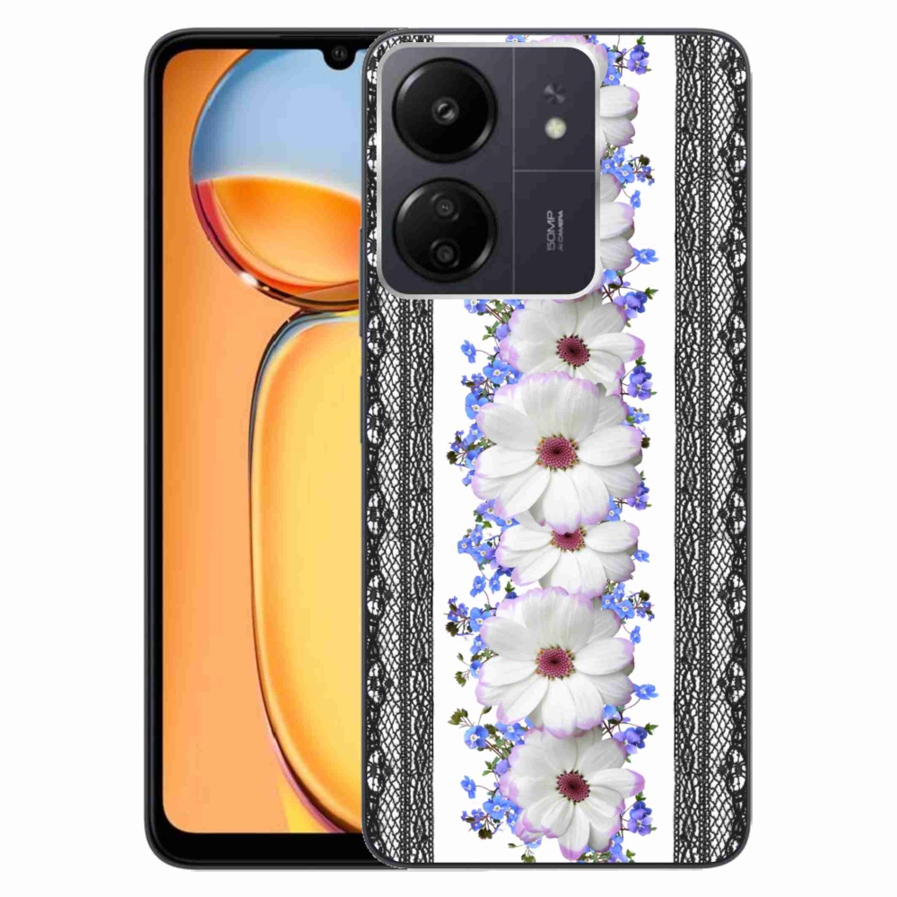 Gelový kryt mmCase na Xiaomi Poco C65/Redmi 13C - květiny 8