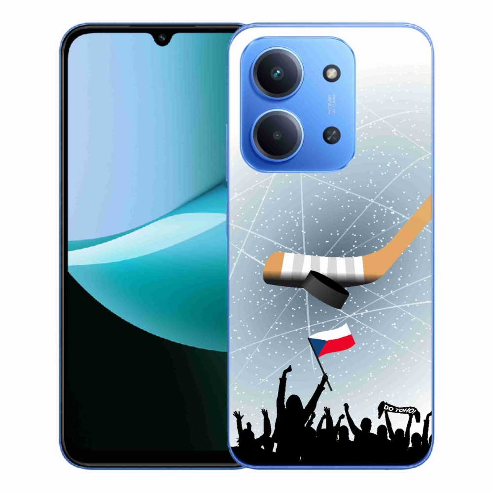 Gelový kryt mmCase na Xiaomi Redmi 15C 4G/5G (173mm) - fanoušci hokeje