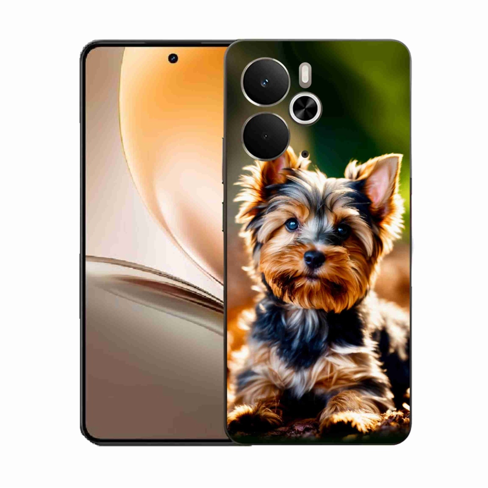 Gelový kryt mmCase na Realme 14 5G - jorkšír 10