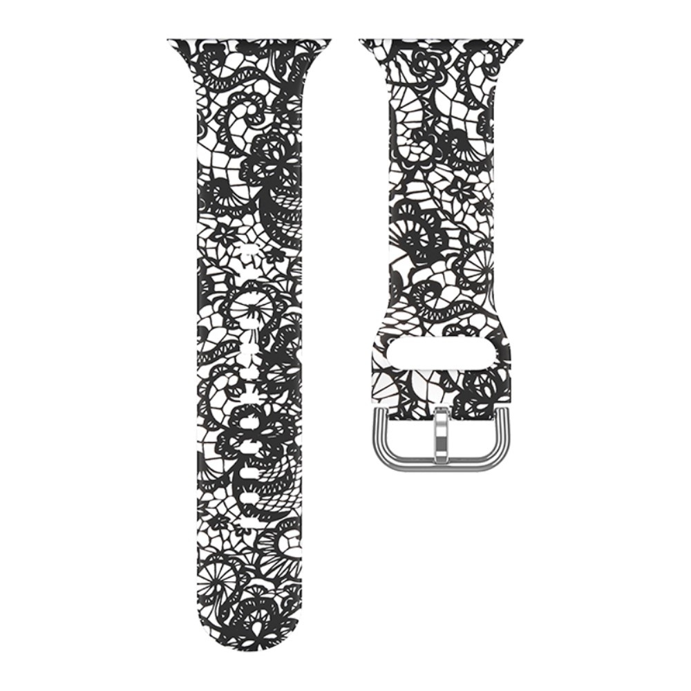 Print silikonový řemínek na Apple Watch Ultra/Ultra 2 49mm/SE/SE 2022/2023 44mm/9/8/7 45mm/6/5/4 44mm/3/2/1 42 mm - vzor J