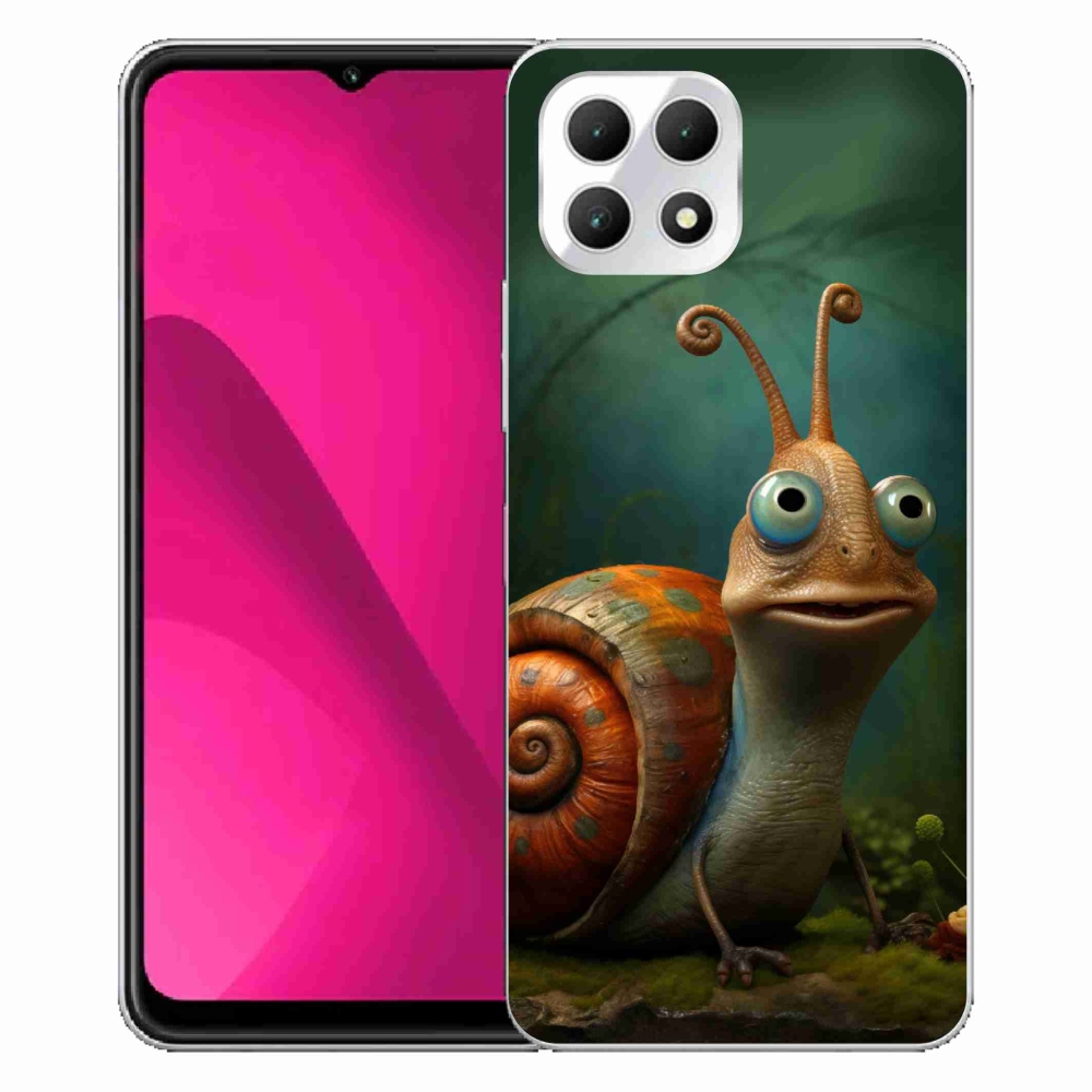 Gelový kryt mmCase na T-Mobile T Phone 2 - šnek