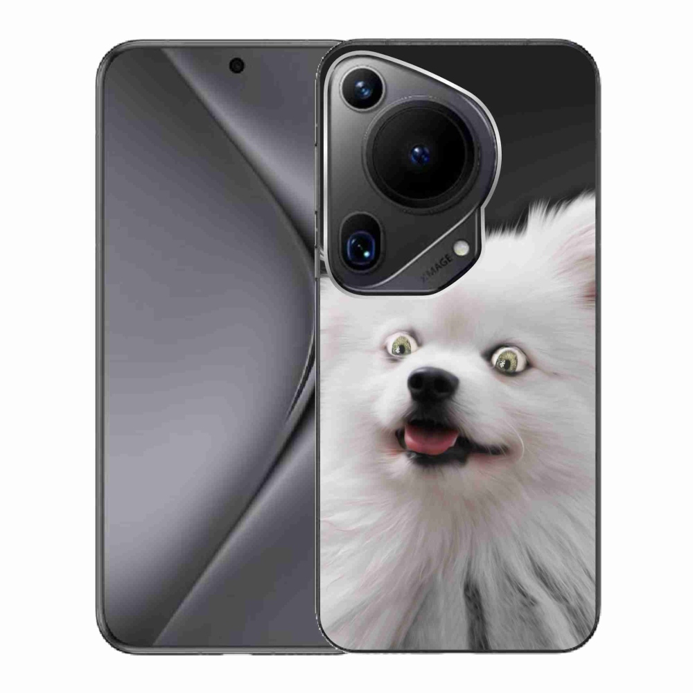 Gelový kryt mmCase na Huawei Pura 70 Ultra - bílý špic