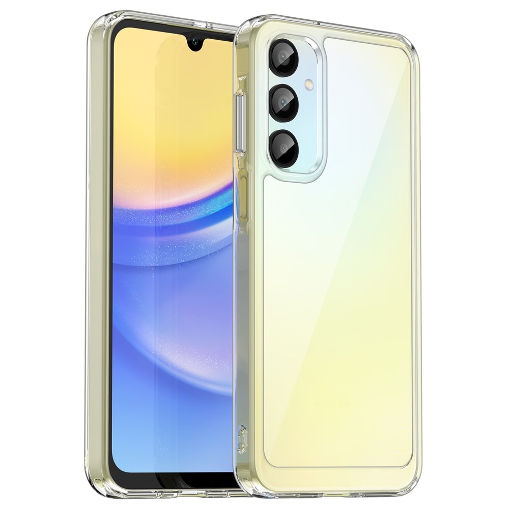 Gelový obal s pevnými zády na Samsung Galaxy A16 4G/5G - průhledný