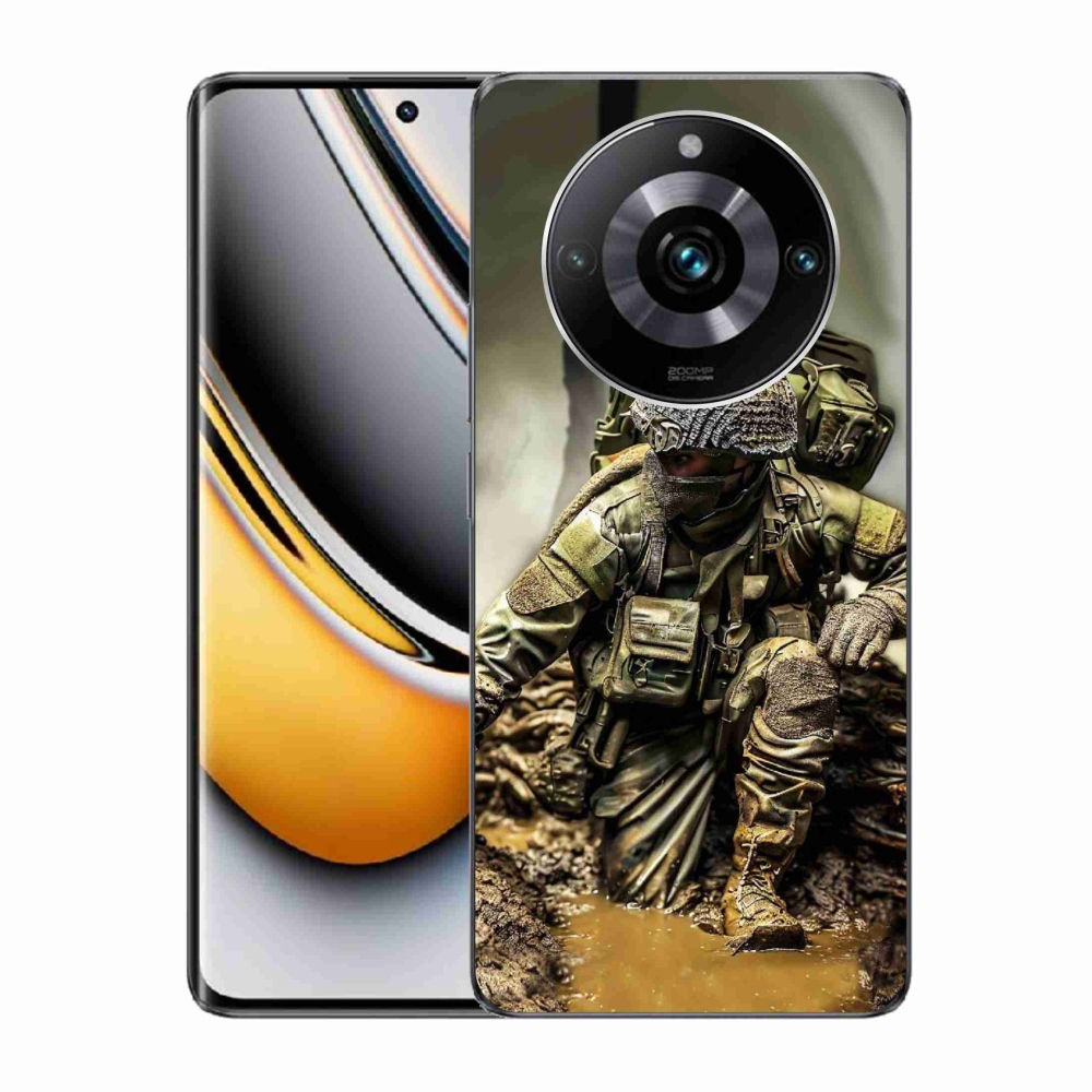 Gelový kryt mmCase na Realme 11 Pro/11 Pro+ - voják