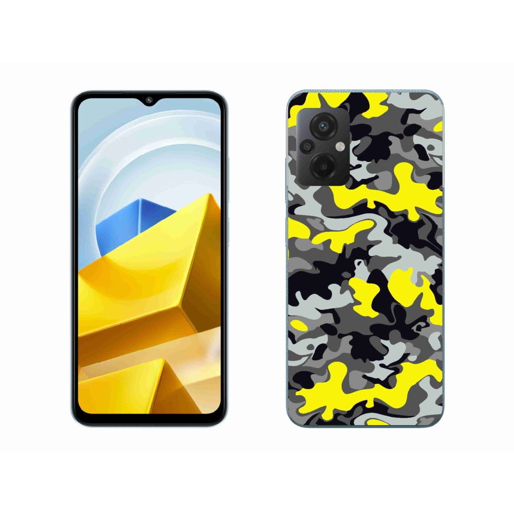 Gelový kryt mmCase na Xiaomi Poco M5 4G - maskáčový vzor 6