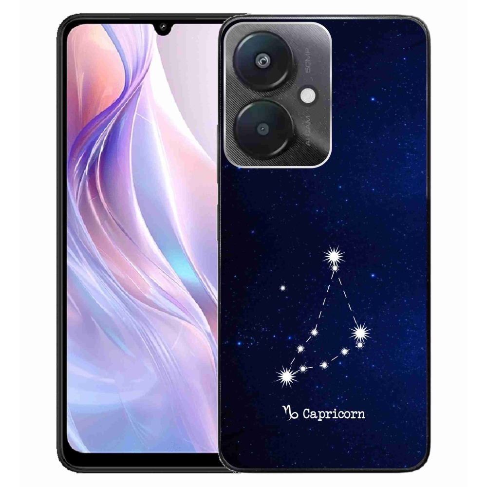Gelový kryt mmCase na Xiaomi Redmi 13C 5G  - souhvězdí Kozoroha