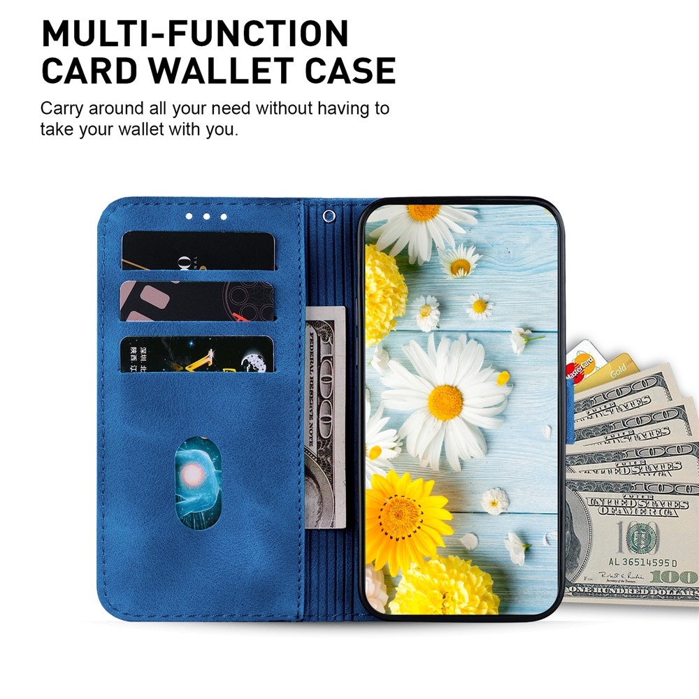 Lily knížkové pouzdro na Xiaomi Redmi 15C 4G/5G (173mm) - tmavěmodré