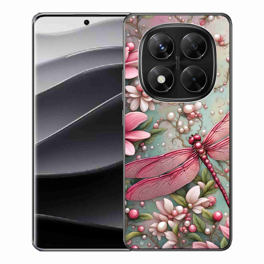 Gelový kryt mmCase na Xiaomi Redmi Note 14 Pro 5G/Poco X7 5G - vážka