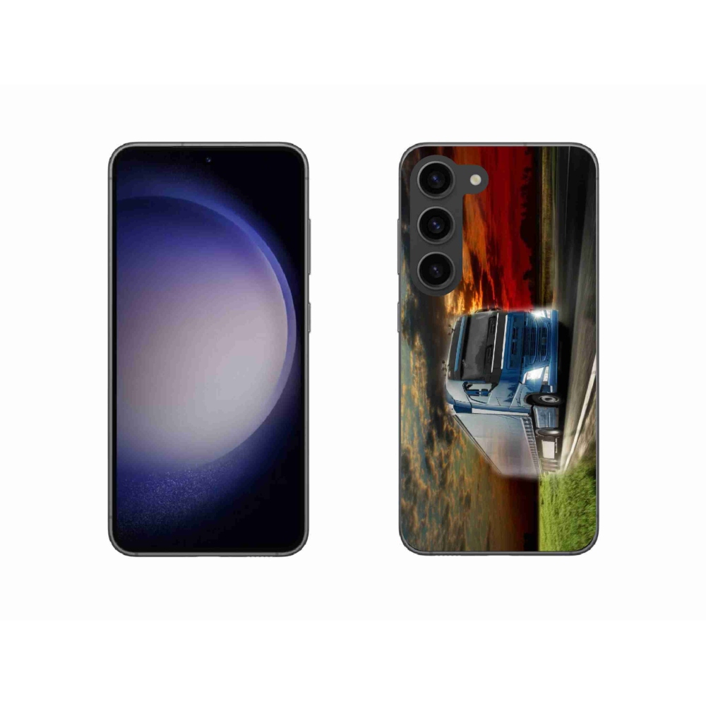 Gelový kryt mmCase na Samsung Galaxy S23 5G - kamion 4