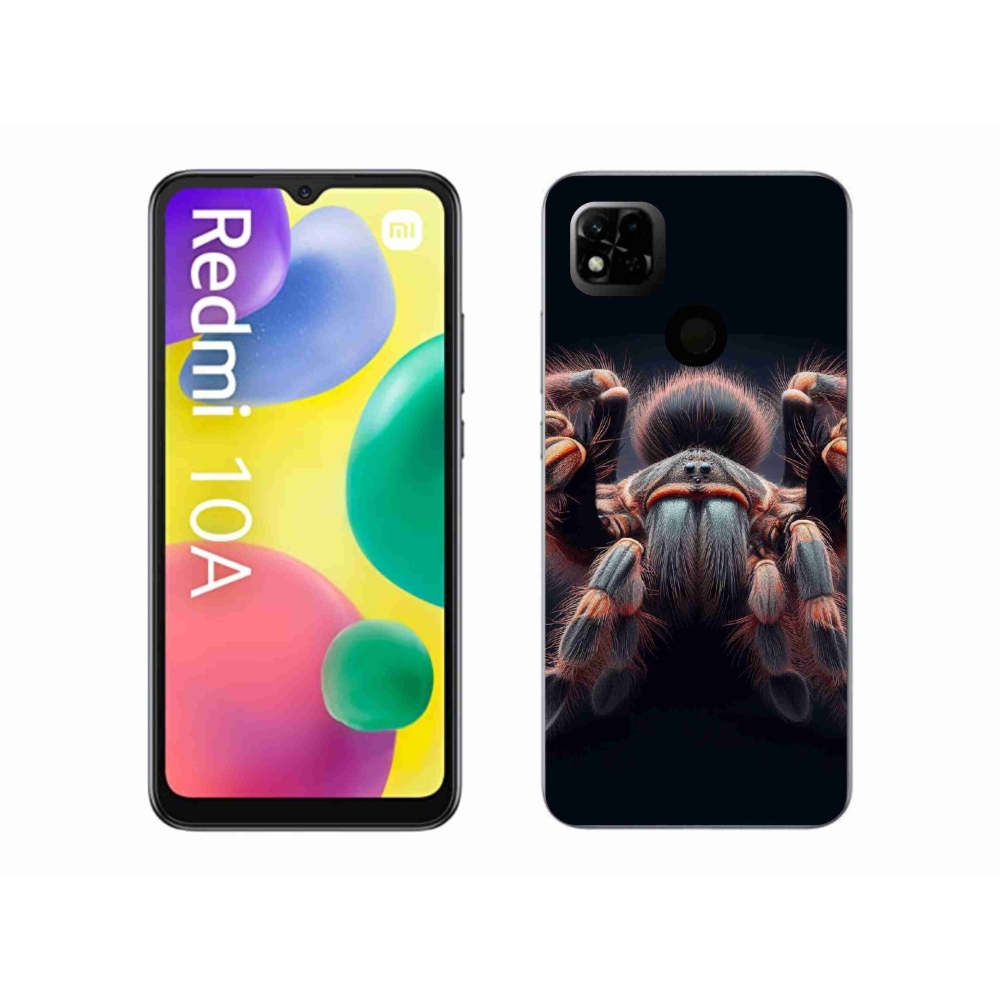Gelový kryt mmCase na Xiaomi Redmi 10A - tarantule