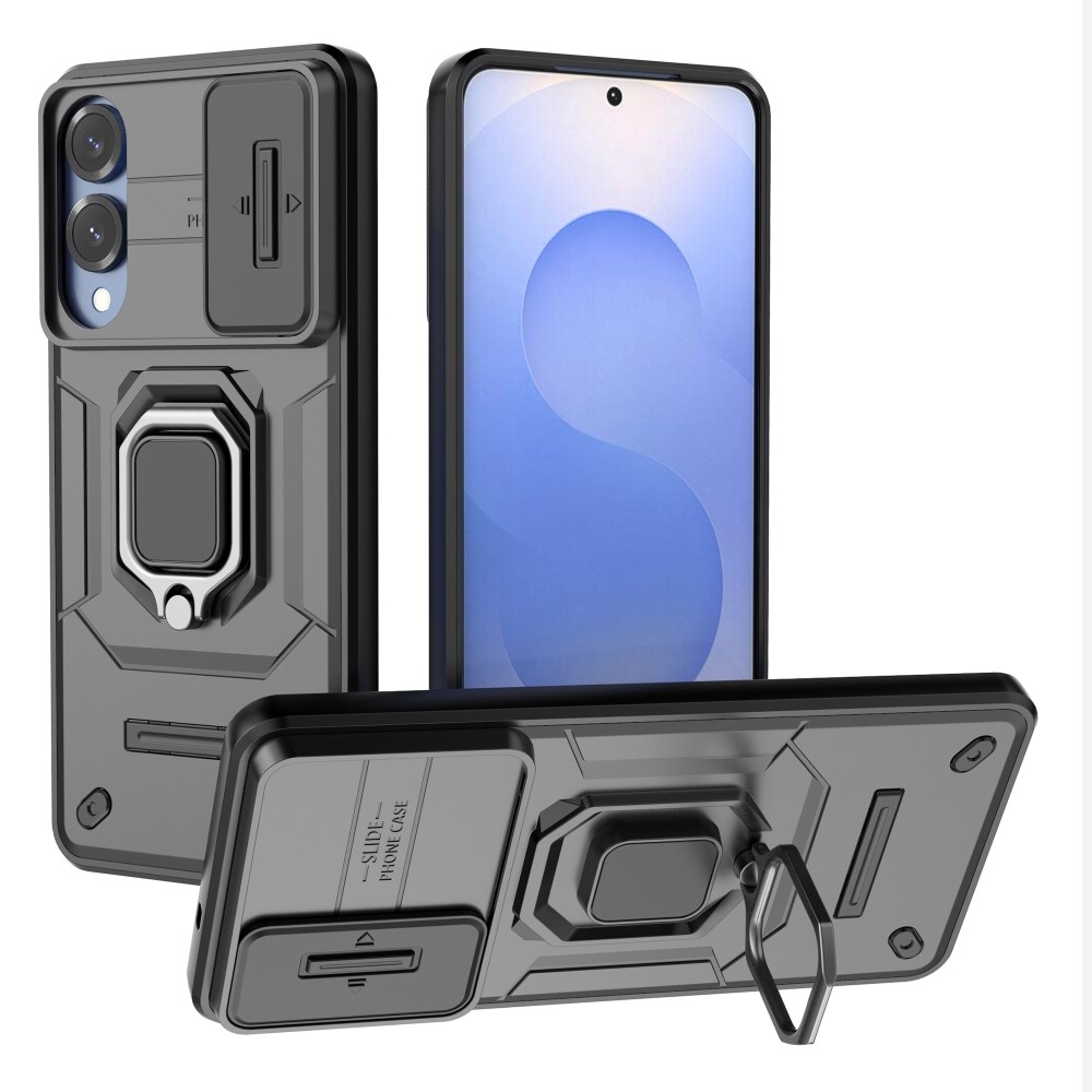 Lens odolný kryt na Samsung Galaxy S25 Edge - černý