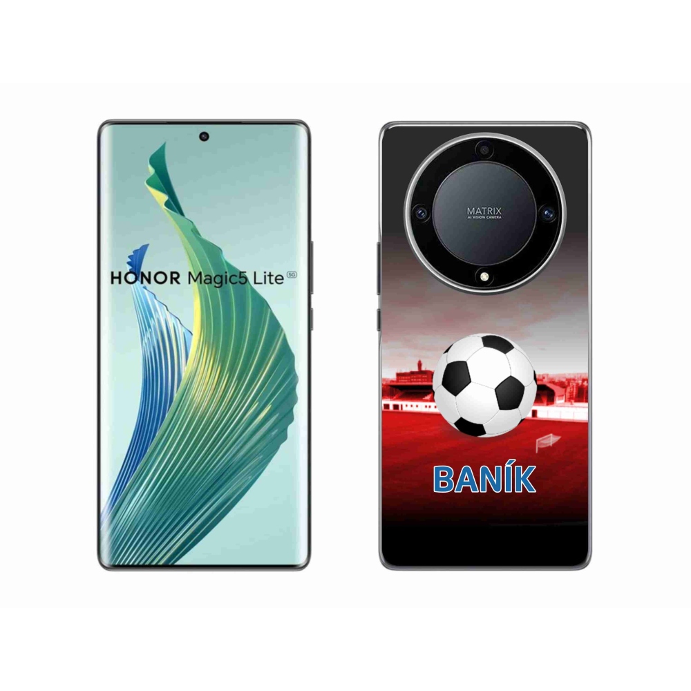 Gelový kryt mmCase na Honor Magic 5 Lite 5G - baník 1