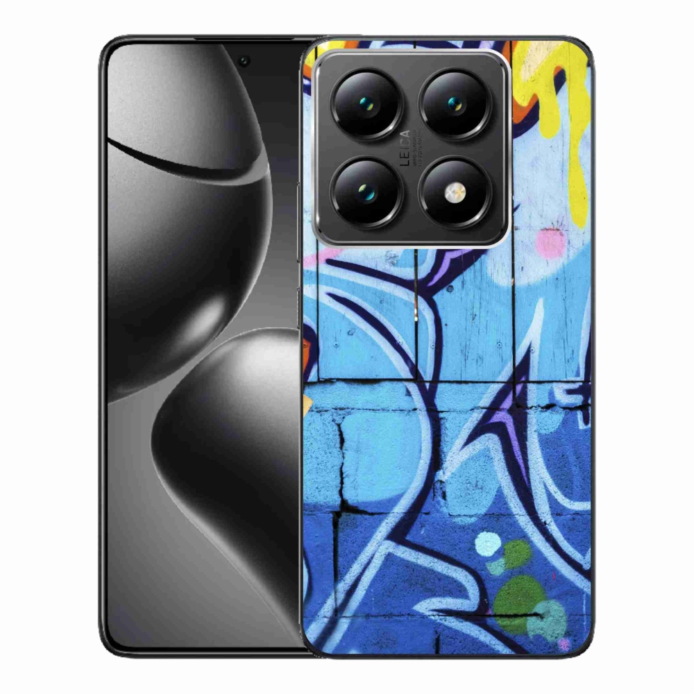 Gelový kryt mmCase na Xiaomi 14T Pro - graffiti